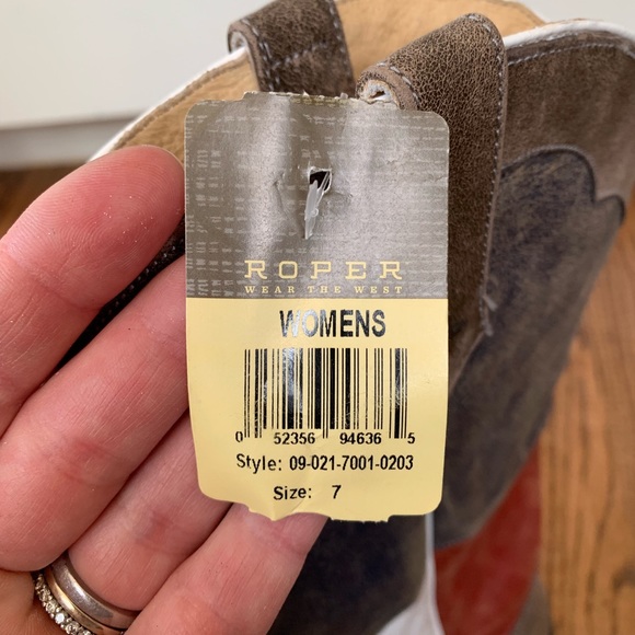 Women’s Roper Cowgirl boots - Picture 3 of 4